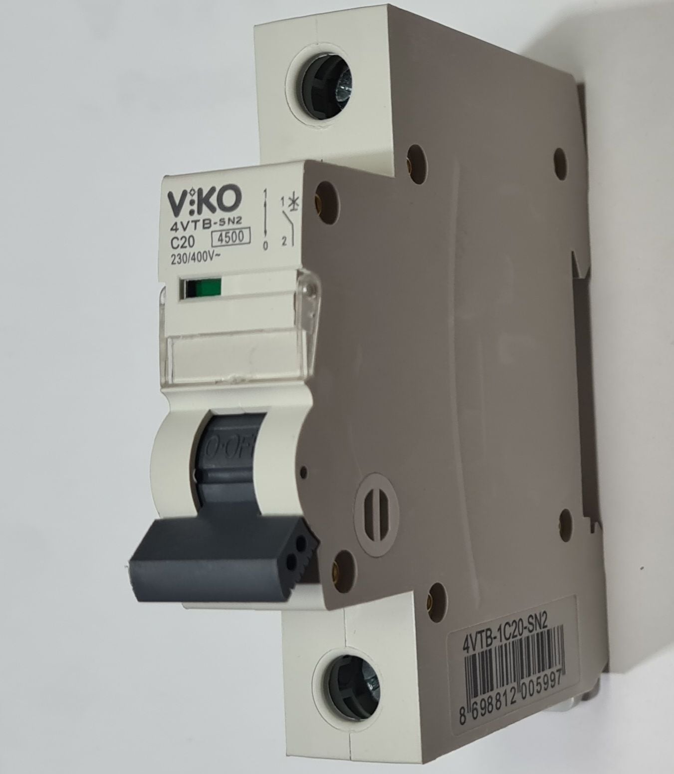 Viko 4.5ka 1 Kutuplu C tipi Otomat Sigortalar 1X20 Amper