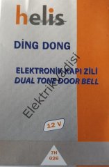 Helis Ding Dong Sesli Kapı Zili Pilli