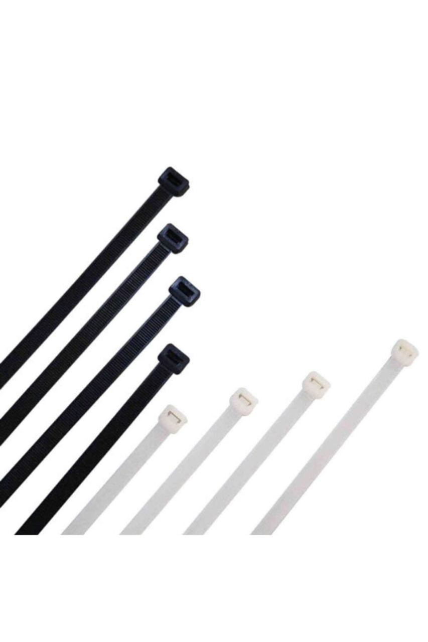 Plastik Cırt Kelepçe Kablo Bağları 15 Cm, 20 Cm, 25 Cm 100 Adet