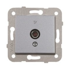 Viko Novella Uydu F Kollektörlü Çerçevesiz - GÜMÜŞ