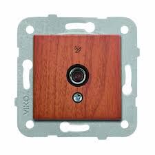 Viko Novella Uydu F Kollektörlü Çerçevesiz - CEVİZ