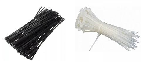 Plastik Cırt Kelepçe 20 Cm Kablo Bağları 3,6x200 100 Adet Siyah