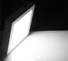 Cata 18w Led Panel Sıva Üstü Kare Beyaz Kasa Beyaz Işık Ct-5272b