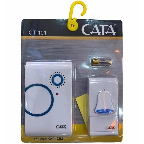 Cata Uzaktan Kumandalı Zil Kablosuz Pil Dahil Ct-101