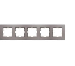 Viko Artline Novella ANTRASİT Anahtar ve Priz Çeşitleri Beşli Çerçeve