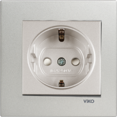 Viko Artline Novella SATEN Topraklı Priz Ç.K. Çerçeveli - 92605142