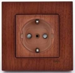 Viko Artline Novella KİRAZ Topraklı Priz Ç.K. Çerçeveli - 92615042