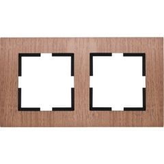 Viko Novella Ceviz İkili Çerçeve - 92191312