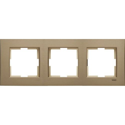 Viko Novella Bronz Üçlü Çerçeve - 92190623