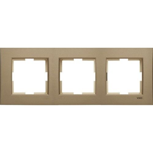 Viko Novella Bronz Üçlü Çerçeve - 92190623