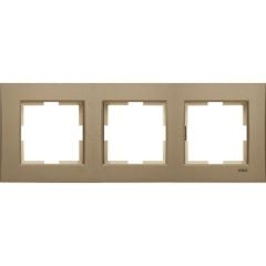 Viko Novella Bronz Üçlü Çerçeve - 92190623