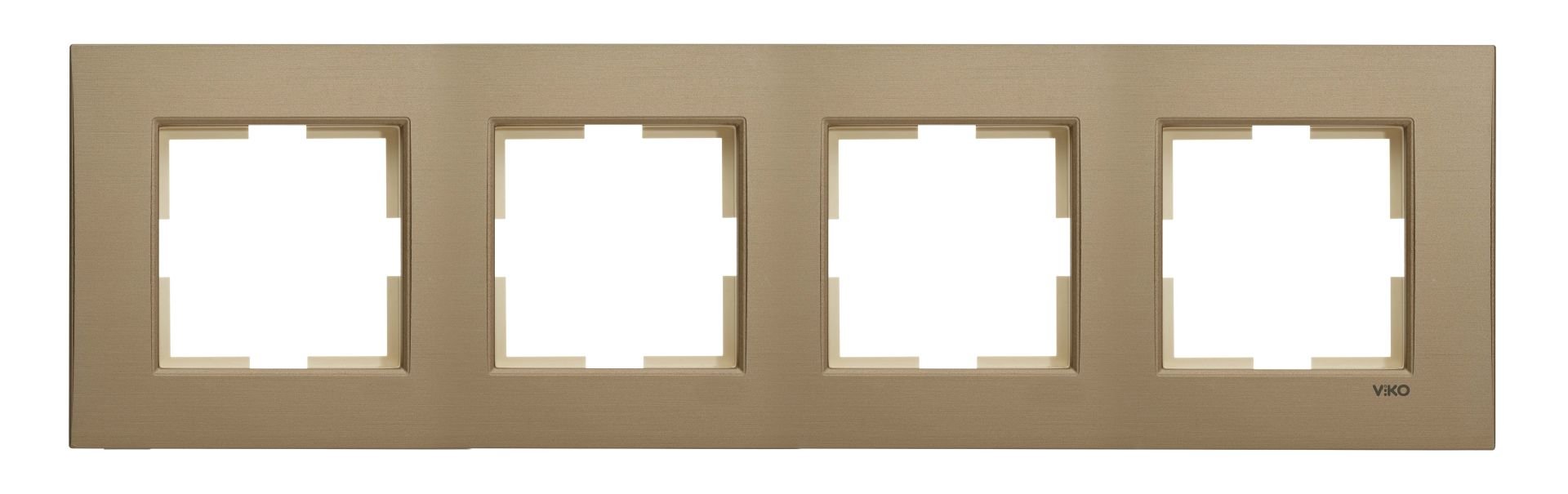 Viko Novella Bronz Dörtlü Çerçeve - 92190624