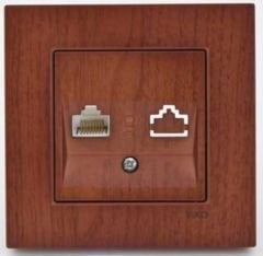 Viko Artline Novella KİRAZ Tekli Nümeris Telefon Çerçeveli - 92615032