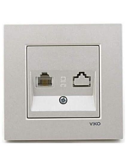 Viko Artline Novella SATEN Tekli Nümeris Telefon Çerçeveli - 92605132