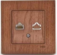 Viko Artline Novella CEVİZ Tekli Data İnternet Çerçeveli - 92615132