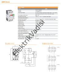 Viko Motor Koruma Şalteri 1-1.6 Amper VMP1-1.6
