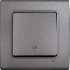 Viko Linnera Life Granit Grisi Siyah Permütatör Granit Grisi - Çerçevesiz