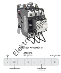 Viko Kompanzasyon Kontaktörü 33 Amper VCC-33/12/S