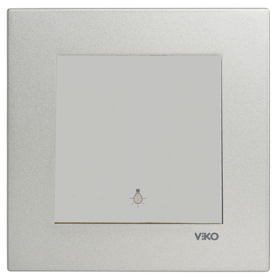 Viko Artline Novella SATEN Light Anahtarı Çerçeveli - 92605103