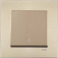 Viko Artline Novella BRONZ Light Anahtarı Çerçeveli - 92605203