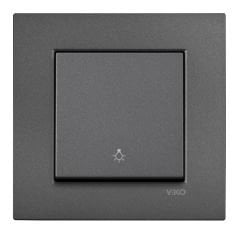 Novella FÜME Light Anahtarı Çerçeveli Viko Artline - 92605403