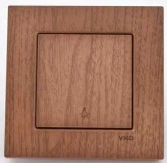 Viko Artline Novella CEVİZ Light Anahtarı Çerçeveli - 92615103
