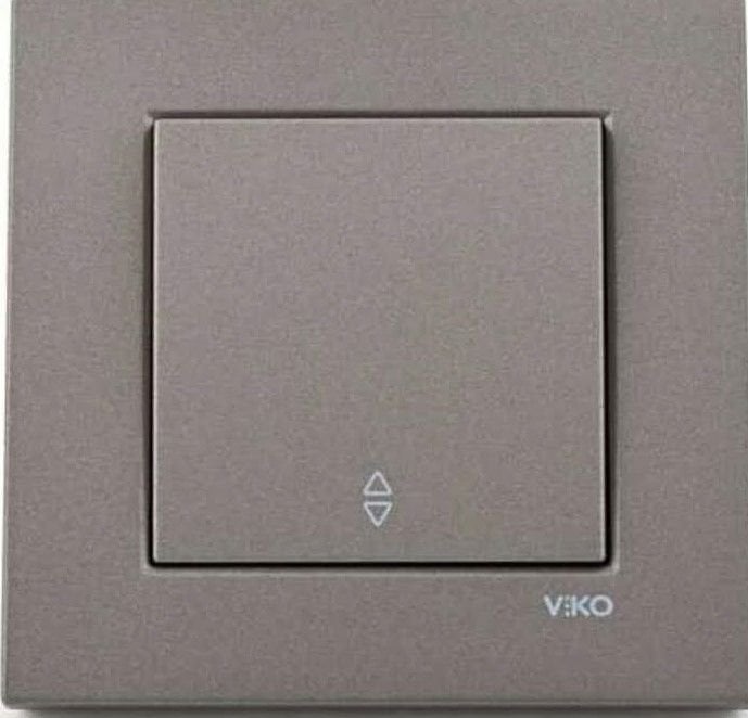 Viko Artline Novella ANTRASİT Vavien Anahtar Çerçeveli - 92605304