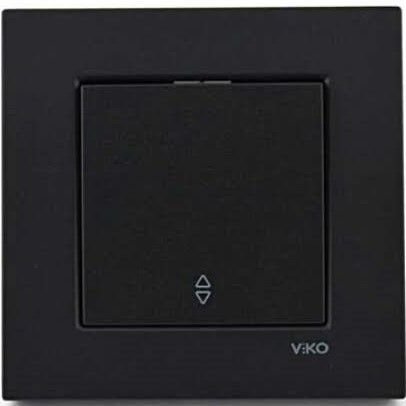 Viko Artline Novella SİYAH Vavien Anahtar Çerçeveli - 92605504