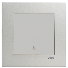 Viko Artline Novella SATEN Kapı Otomatiği Çerçeveli - 92605105