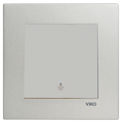 Viko Artline Novella SATEN Kapı Otomatiği Çerçeveli - 92605105