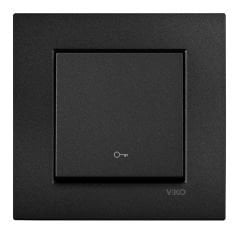 Viko Artline Novella SİYAH Kapı Otomatiği Çerçeveli - 92605505