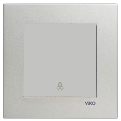 Viko Artline Novella SATEN Zil Anahtarı Çerçeveli - 92605106