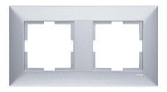 Viko Trenda Gümüş İkili Çerçeve - 92190702