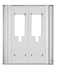 Audio Basic Görüntülü Zil Paneli Altlığı Gri 1317 2 li