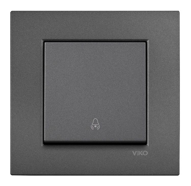 Novella FÜME Zil Anahtarı Çerçeveli Viko Artline - 92605406