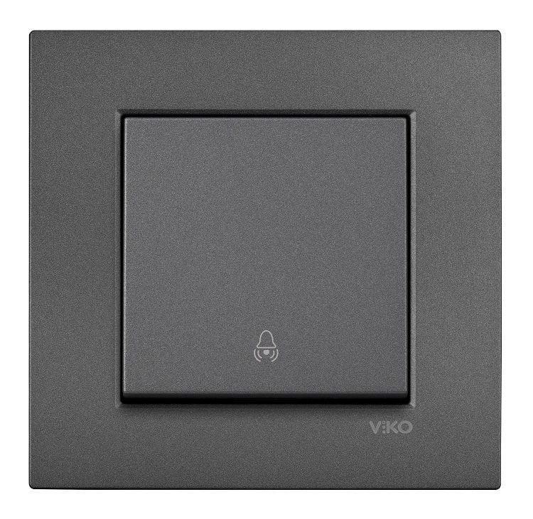 Novella FÜME Zil Anahtarı Çerçeveli Viko Artline - 92605406