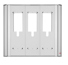 Audio Basic Görüntülü Zil Paneli Altlığı Gri 1317 3 lü