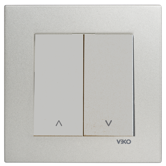 Viko Artline Novella SATEN Jaluzi Kumanda Anahtarı Çerçeveli - 92605116