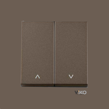 Viko Artline Novella ANTRASİT Jaluzi Kumanda Anahtarı Çerçeveli - 92605316