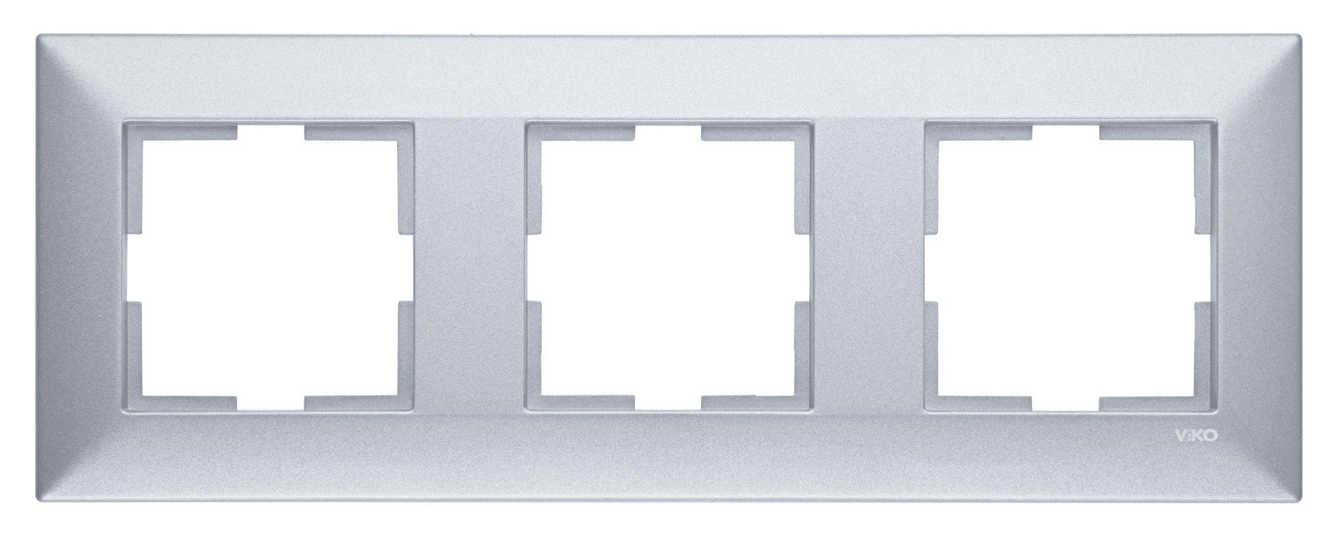 Viko Trenda Gümüş Üçlü Çerçeve - 92190703