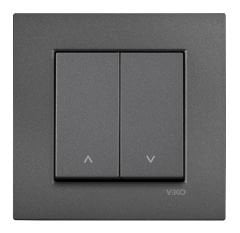 Novella FÜME Jaluzi Kumanda Anahtarı Çerçeveli Viko Artline - 92605416