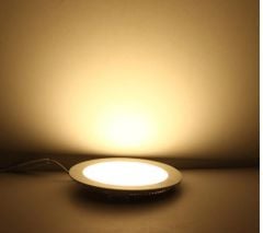 Cata Yuvarlak Slim Led Paneller Alüminyum Beyaz Kasa 6W - Günışığı 3.000K - Ct-5145g