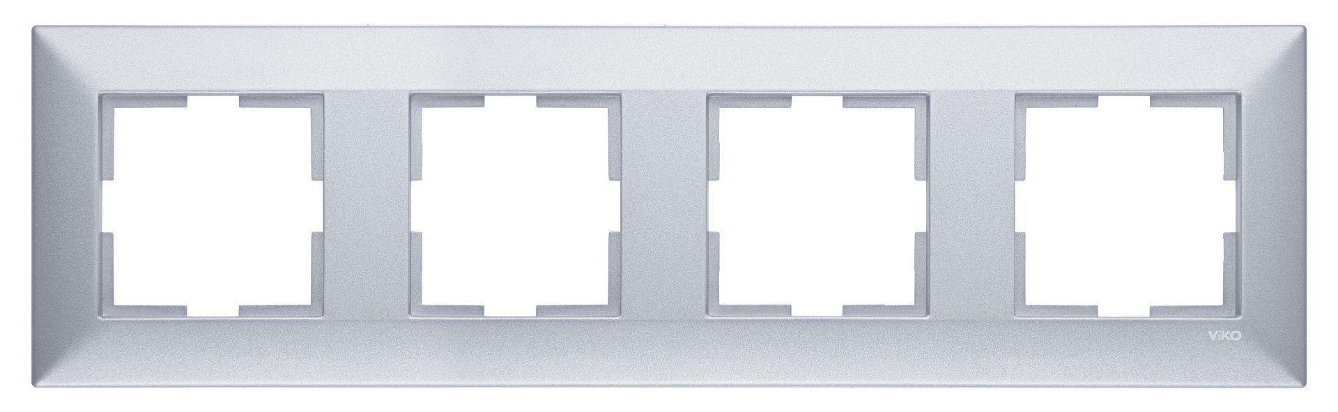 Viko Trenda Gümüş Dörtlü Çerçeve - 92190704