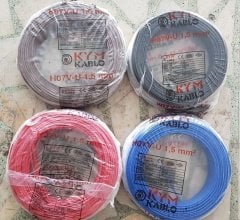 Kablo 1.5 Nya Tam Bakır H07V-U TSE 100 METRE