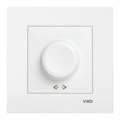 Viko Karre Dimmer RL 6-100W Led İçin ÇERÇEVELİ - Krem