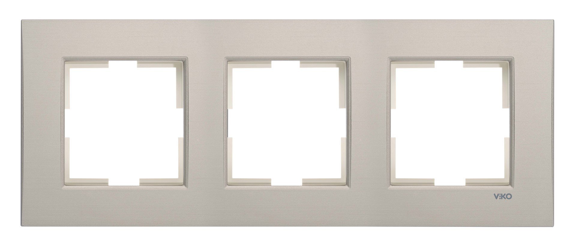 Viko Novella Eloxal Bronz Üçlü Çerçeve - 92192303