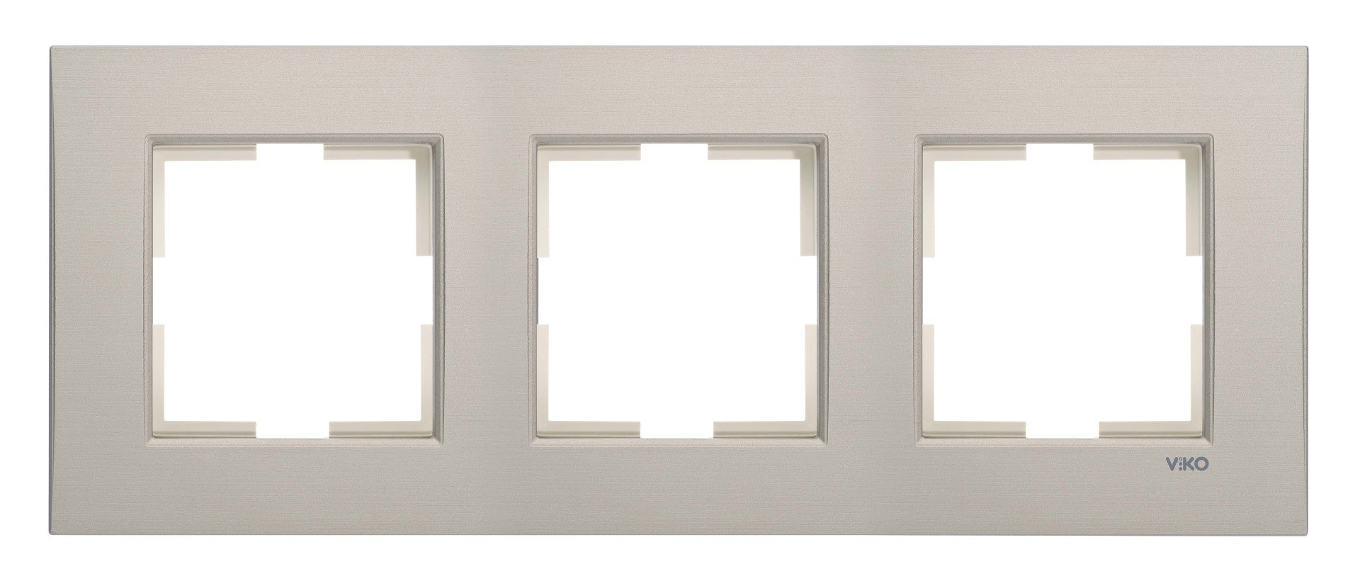 Viko Novella Eloxal Bronz Üçlü Çerçeve - 92192303