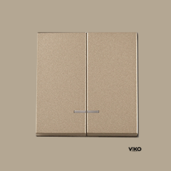 Viko Artline Novella BRONZ Işıklı Komütatör Çerçeveli - 92605250