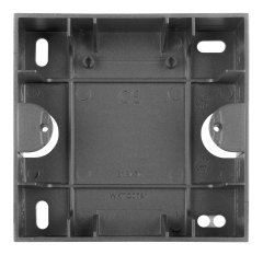 Viko Artline Novella FÜME Renk Anahtar ve Priz Çeşitleri Tekli Sıva Üstü Kasa