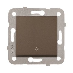 Viko Novella Light Yaylı Anahtar ÇERÇEVESİZ - Antrasit